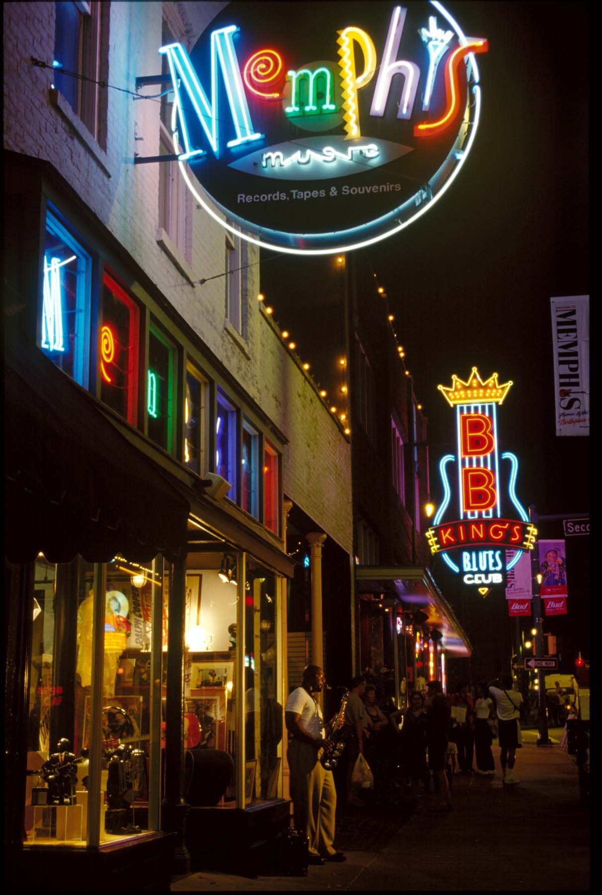 Stock Detail | Beale Street In Memphis Tennessee | Official PSDs
