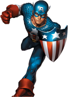 Captain America  PSD Detail