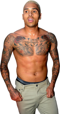 chris brown tattoos 2011