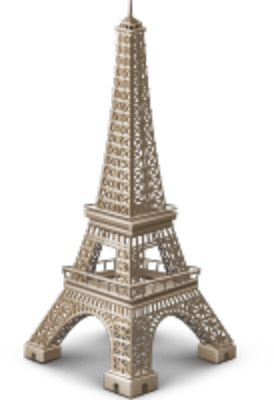 Detailed Picture  Eiffel Tower on Eiffel Tower   Psd Detail