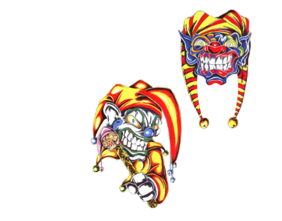 Joker Clown Tattoo Designs