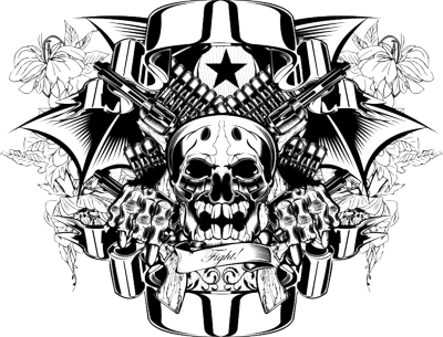 skull tattoo art. Skull Tattoo Art PSD