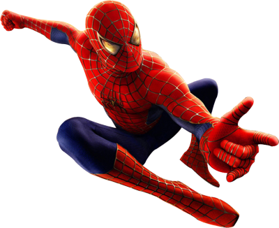 PSD Detail Spiderman Swinging Official PSDs