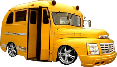 school-bus-with-rims-psd