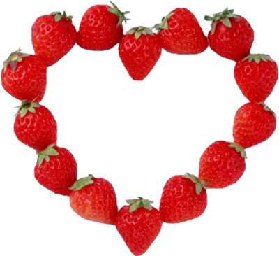 Love Heart Pictures on Psd Detail   Strawberry Heart   Official Psds