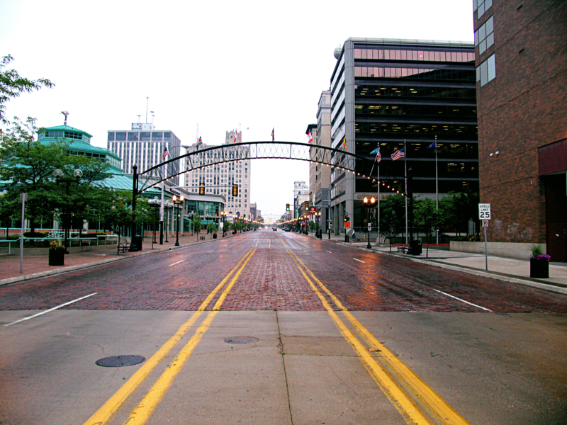 Downtown Flint Michigan (JPG) Official PSDs