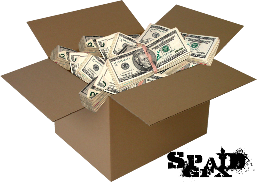 Box Full Of Money (PSD) Official PSDs